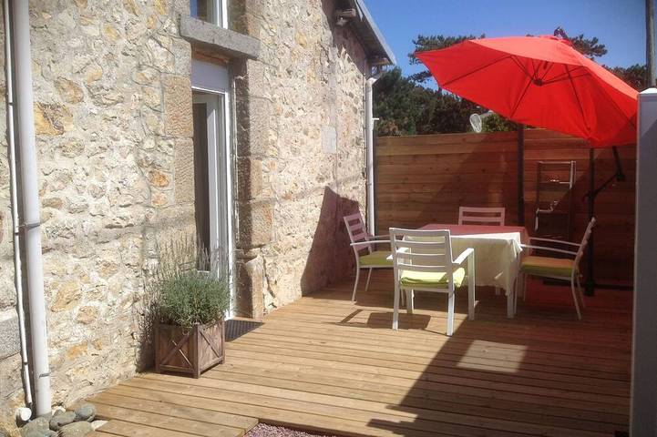 Maison de vacances pour 4 personnes, avec terrasse, animaux acceptés