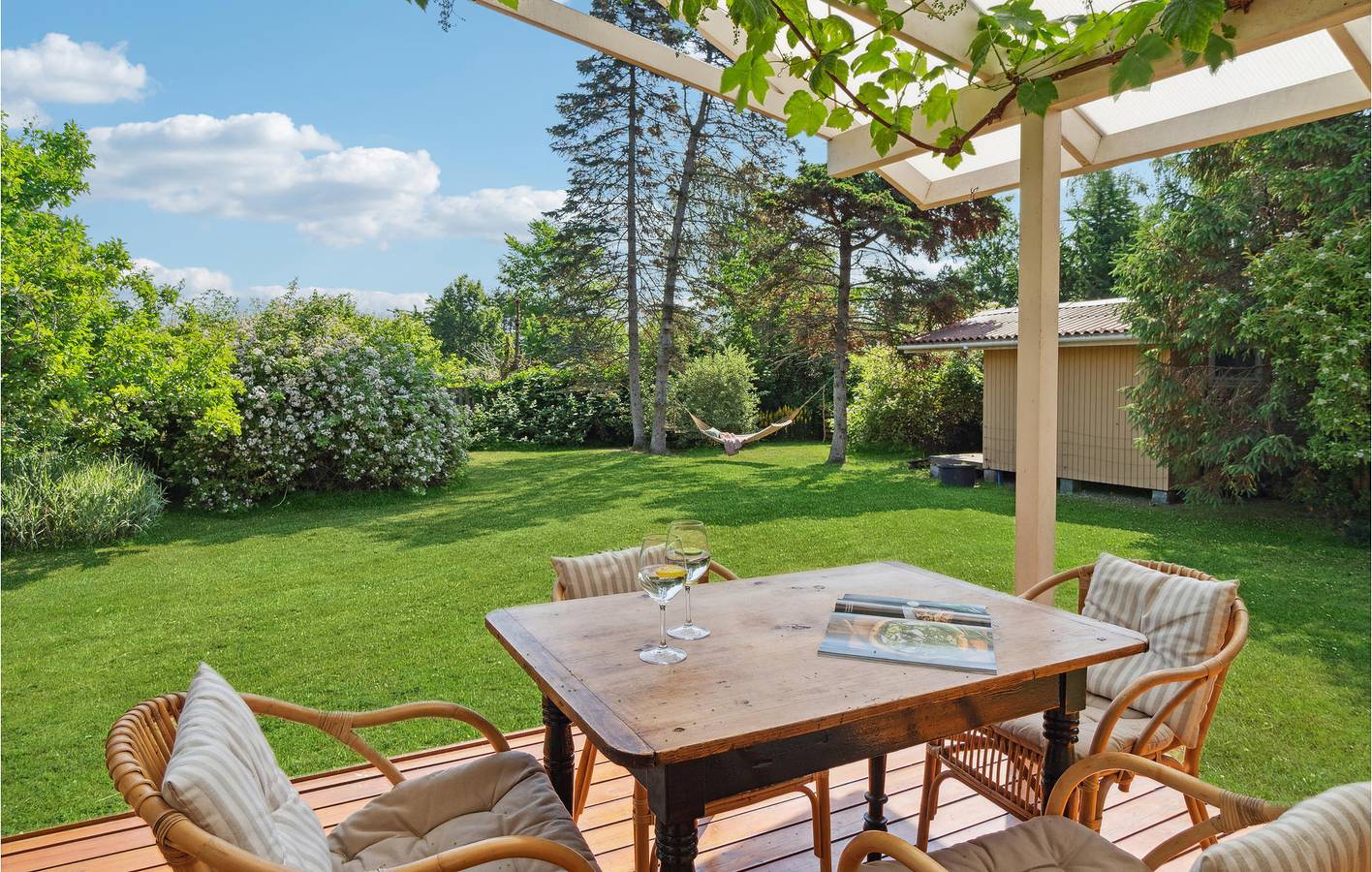 Feriehus for 4 personer med have in Holløselund, Vejby