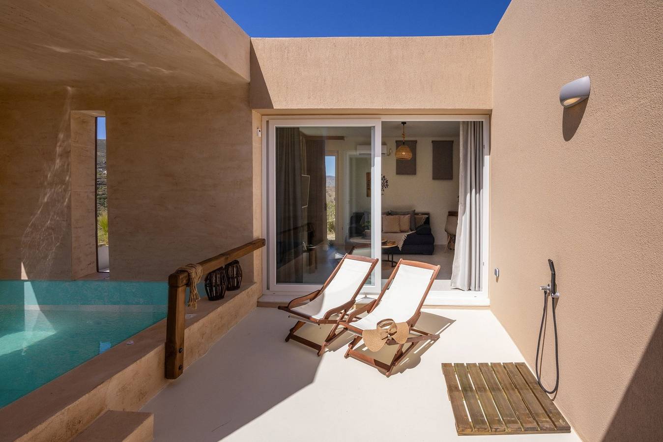 Villa für 4 Personen mit Terrasse in Tínos