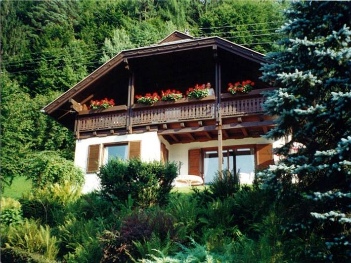 Ferienwohnung für 5 Personen, mit Balkon und Terrasse sowie Garten und Seeblick in Ossiach