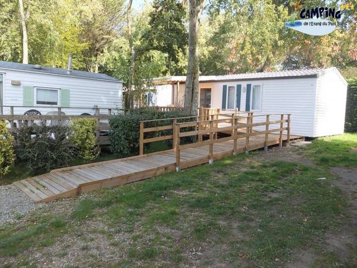 Camping pour 4 personnes, avec sauna ainsi que bassin pour enfant et jacuzzi à Guérande - 3