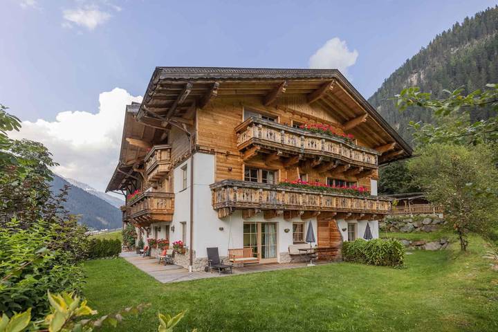 Ferienwohnung für 4 Personen, mit Balkon und Terrasse sowie Garten und Sauna in Neustift im Stubaital - 3