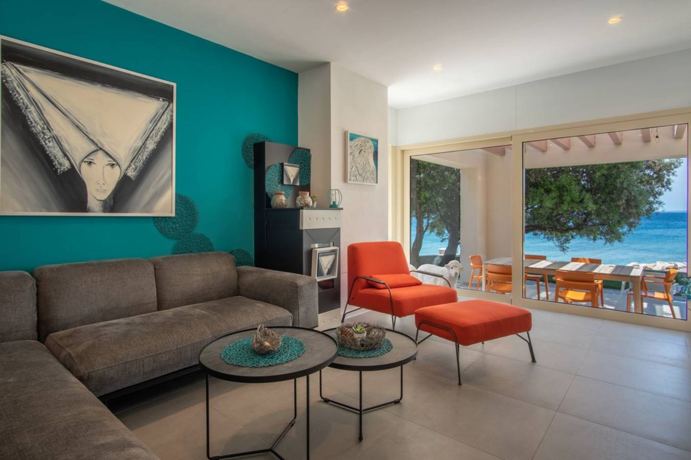 Villa für 7 Personen mit Balkon/Terrasse in Mandre, Pag