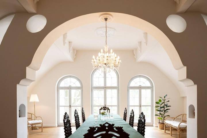 Ferienhaus für 12 Personen, mit Balkon und Terrasse sowie Garten und Sauna