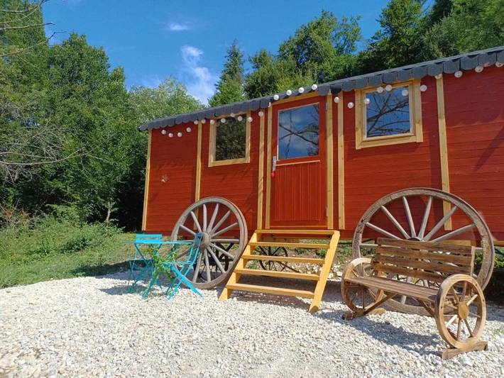 Maison d’hôte pour 2 personnes, avec Terrasse ainsi que Jardin et Vue