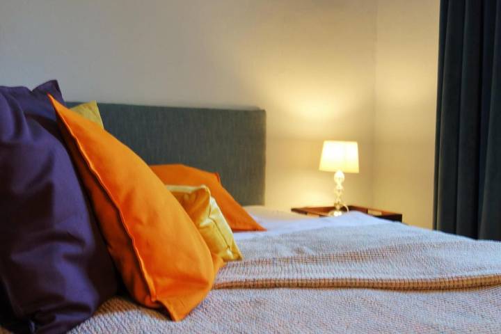 Ferienwohnung, mit Terrasse und Garten sowie Ausblick in Trebbin