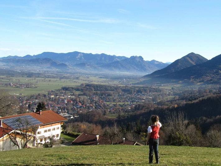 Ferienhaus für 6 Personen, mit Terrasse und Garten sowie Ausblick in Fischbachau