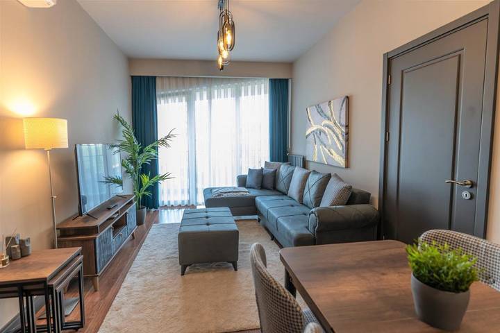 Ferienwohnung für 3 Personen, mit Balkon und Pool in der Türkei