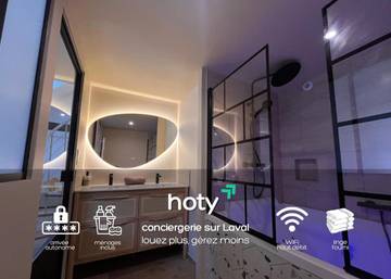 Gîte pour 2 personnes, avec vue et jardin, animaux acceptés à Laval