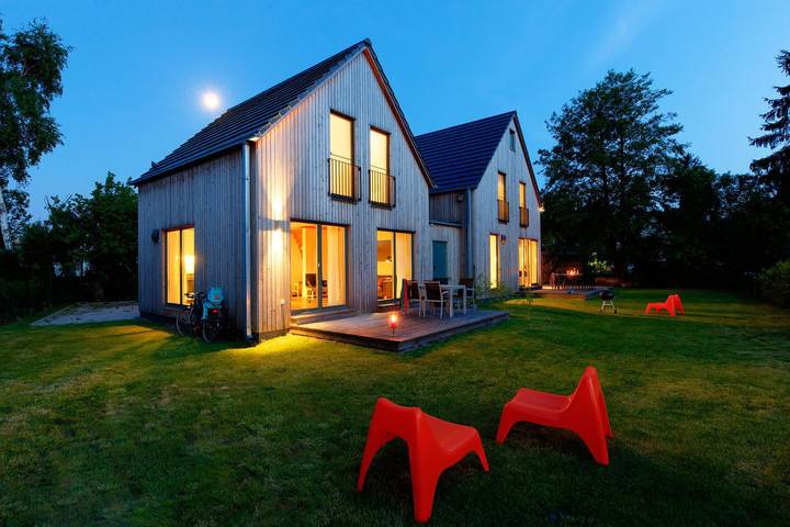 Ferienhaus für 6 Personen, mit Garten und Ausblick auf Fischland - Darß - Zingst