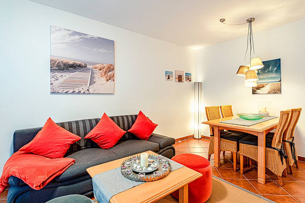 Ganze Ferienwohnung, D 098.012 - Wohnung "Little Hawaii", Fewo 4 in Thiessow, Mönchgut