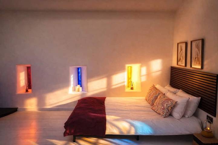 Glamping for 2 people, with terrace and sauna as well as garden and hot tub in Ireland