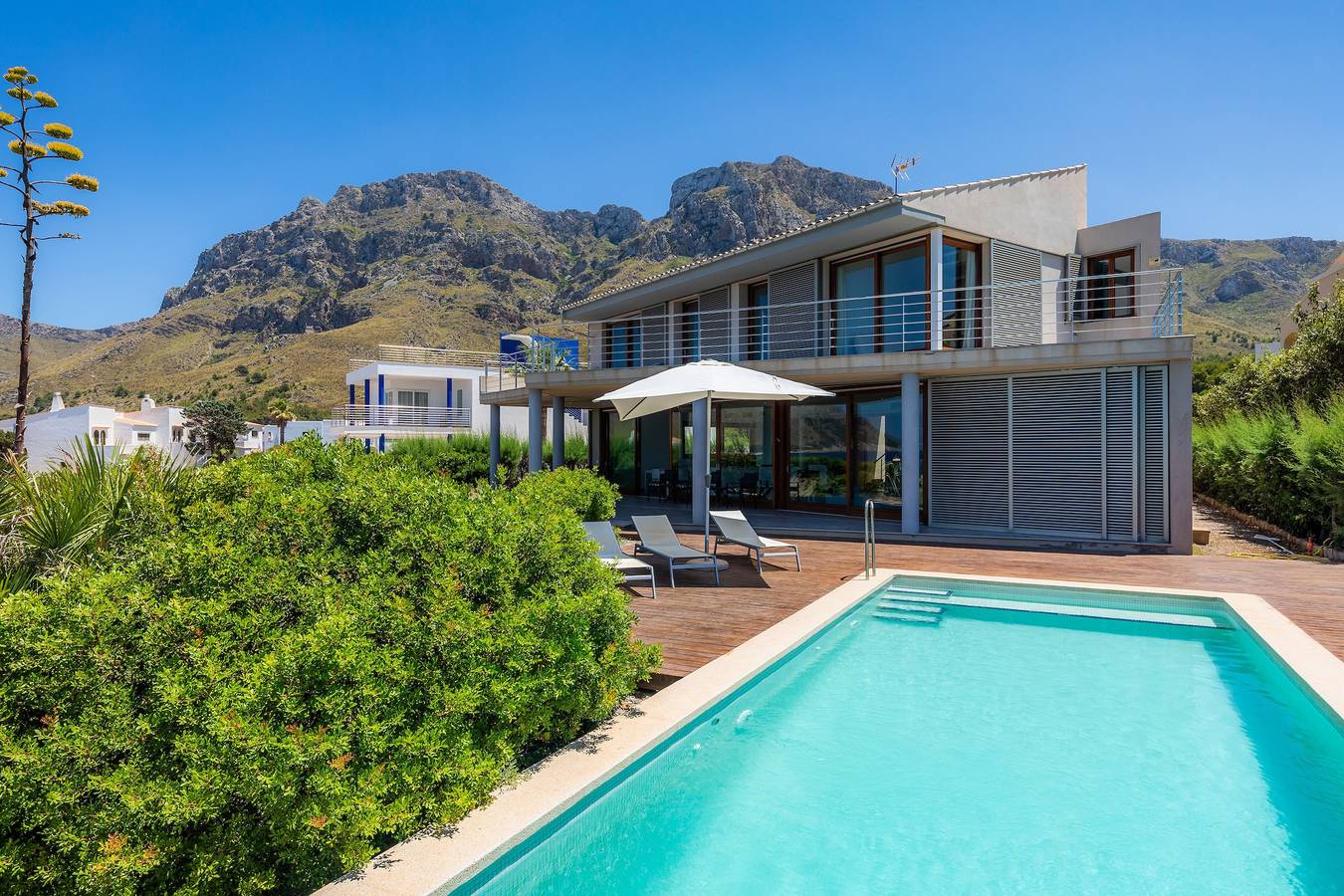 Ferienvilla "Villa Espacio" mit Meerblick, Garten, Pool, Wlan und Terrasse in Betlem, Artà