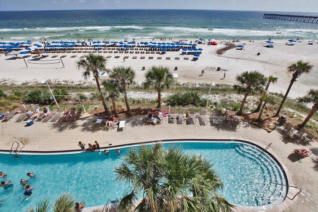 Ganze Wohnung, Calypso 1Br/2Ba Low 4th Flr West Tower Deals Summer & Fall Free Beach Chairs in Gulf Highlands, Panama City Beach