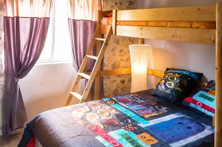 Location de vacances pour 12 personnes, avec Terrasse ainsi que Jardin et Piscine à Saint-Victor-la-Coste - 4