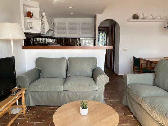 Apartamento entero, Apartamento de vacaciones para 4 personas con jardín in Fornells, Es Mercadal