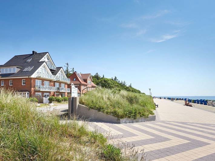 Ferienwohnung für 2 Personen, mit Terrasse und Garten sowie Sauna, mit Haustier auf Föhr