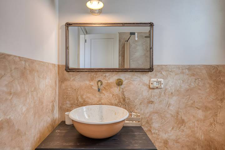 Villa 'Camera 2' with Sea View, Private Pool and Wi-Fi in Salve, Gulf of Taranto