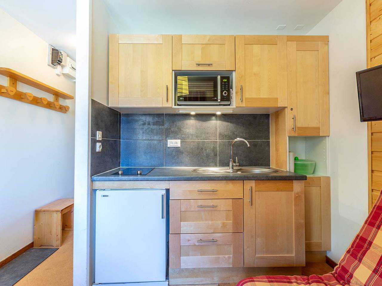Entire studio, Renovated studio with balcony in Méribel, ideal for skiing in Méribel-Mottaret, Les Allues