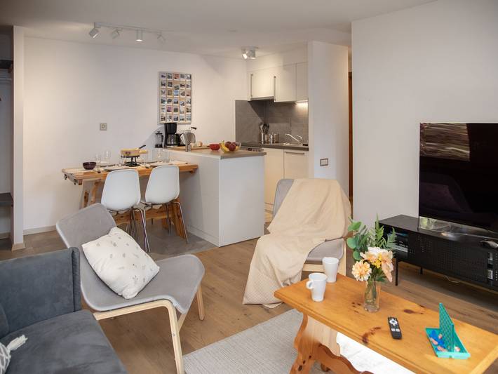 Ferienwohnung für 4 Personen, mit Balkon in Orsières