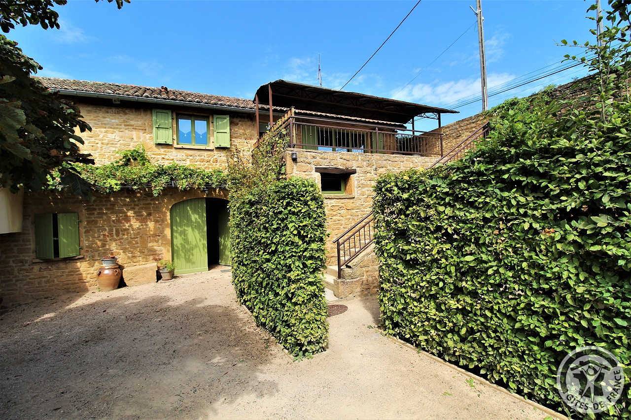 Gîte de Pelozane in Charnay, Beaujolais