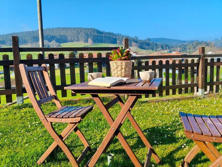 Casa de vacaciones para 4 personas, con vistas y jardín - 1