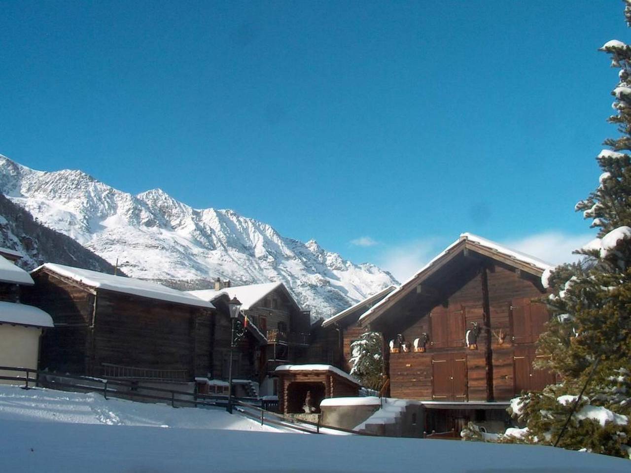 Ganze Wohnung, Haus Alpenrose in Saas-Almagell, Walliser Alpen