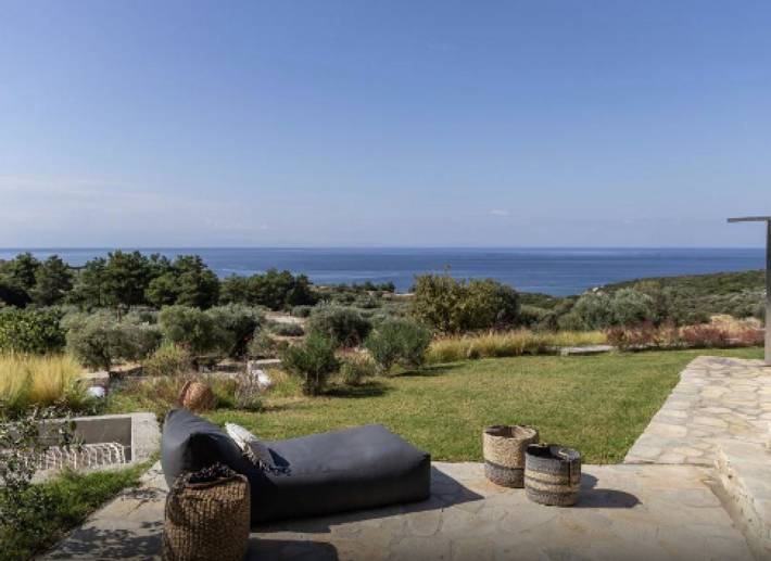 Ferienhaus für 5 Personen, mit Meerblick und Balkon sowie Terrasse und Garten auf Thassos - 4