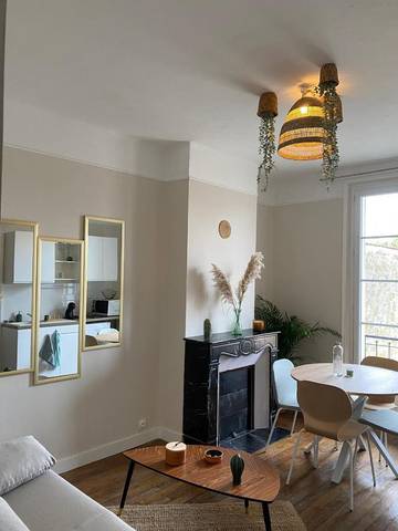 Gîte pour 4 personnes, avec vue et jardin à Rethel