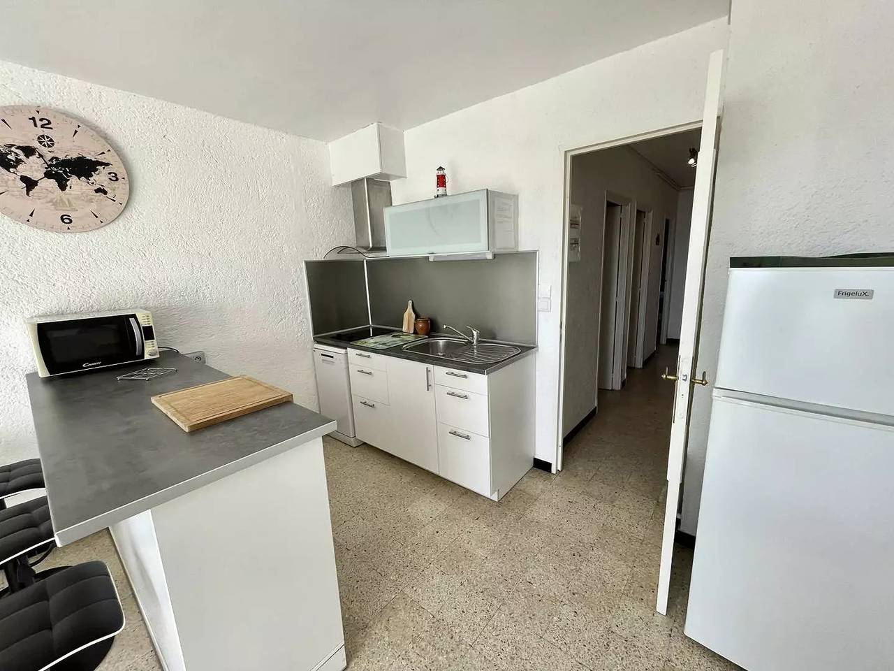 Ganze Wohnung, Front De Mer: En rdc / T2 Traversant in der Nähe aller Annehmlichkeiten in Port-la-Nouvelle, Mittelmeerküste (Frankreich)
