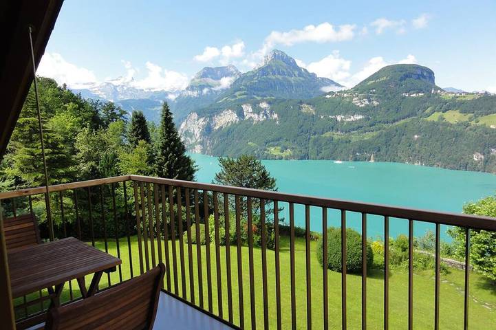 Hütte für 4 Personen, mit Balkon und Garten am Vierwaldstättersee - 4
