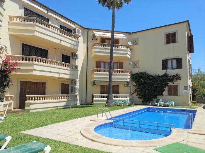 Ferienwohnung für 6 Personen, mit Balkon/Terrasse und Kinderpool sowie Pool in Port de Pollença