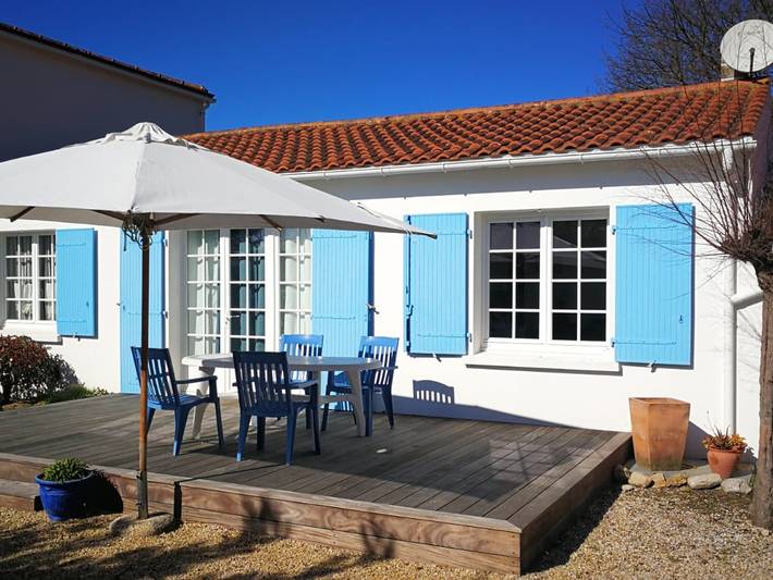 Location de vacances pour 6 personnes, avec jardin, animaux acceptés dans Plage des Sableaux - 2