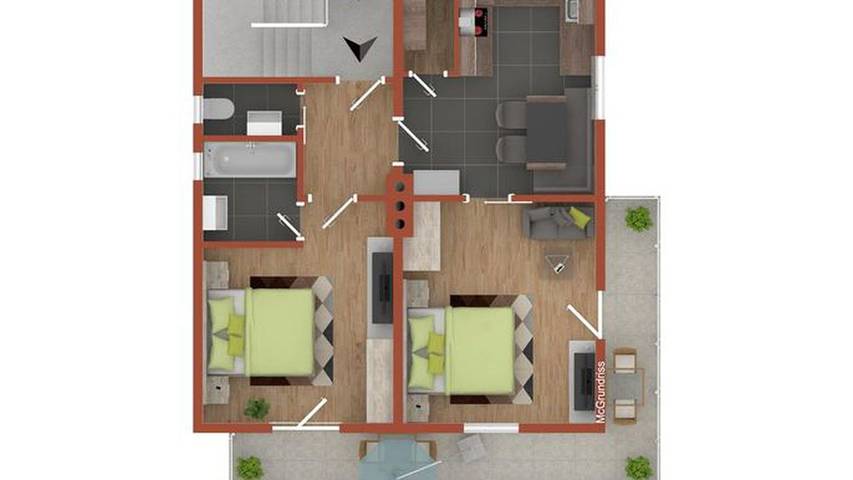 Ferienwohnung für 5 Personen, mit Garten in Arzl im Pitztal - 3