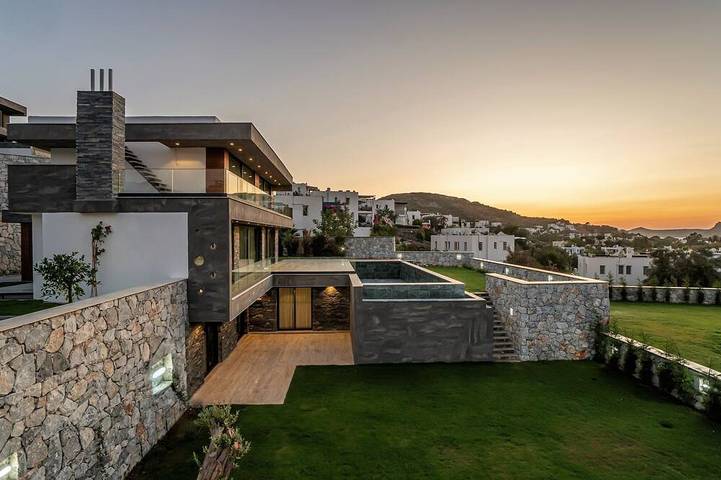 Villa für 10 Personen, mit Balkon und Sauna sowie Garten - 1