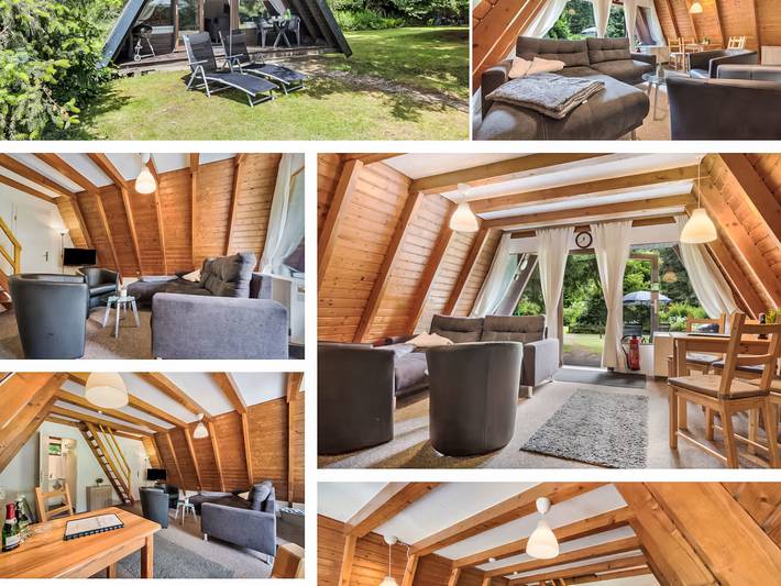 Ferienhaus für 4 Personen, mit Terrasse und Garten sowie Ausblick in Lautenthal