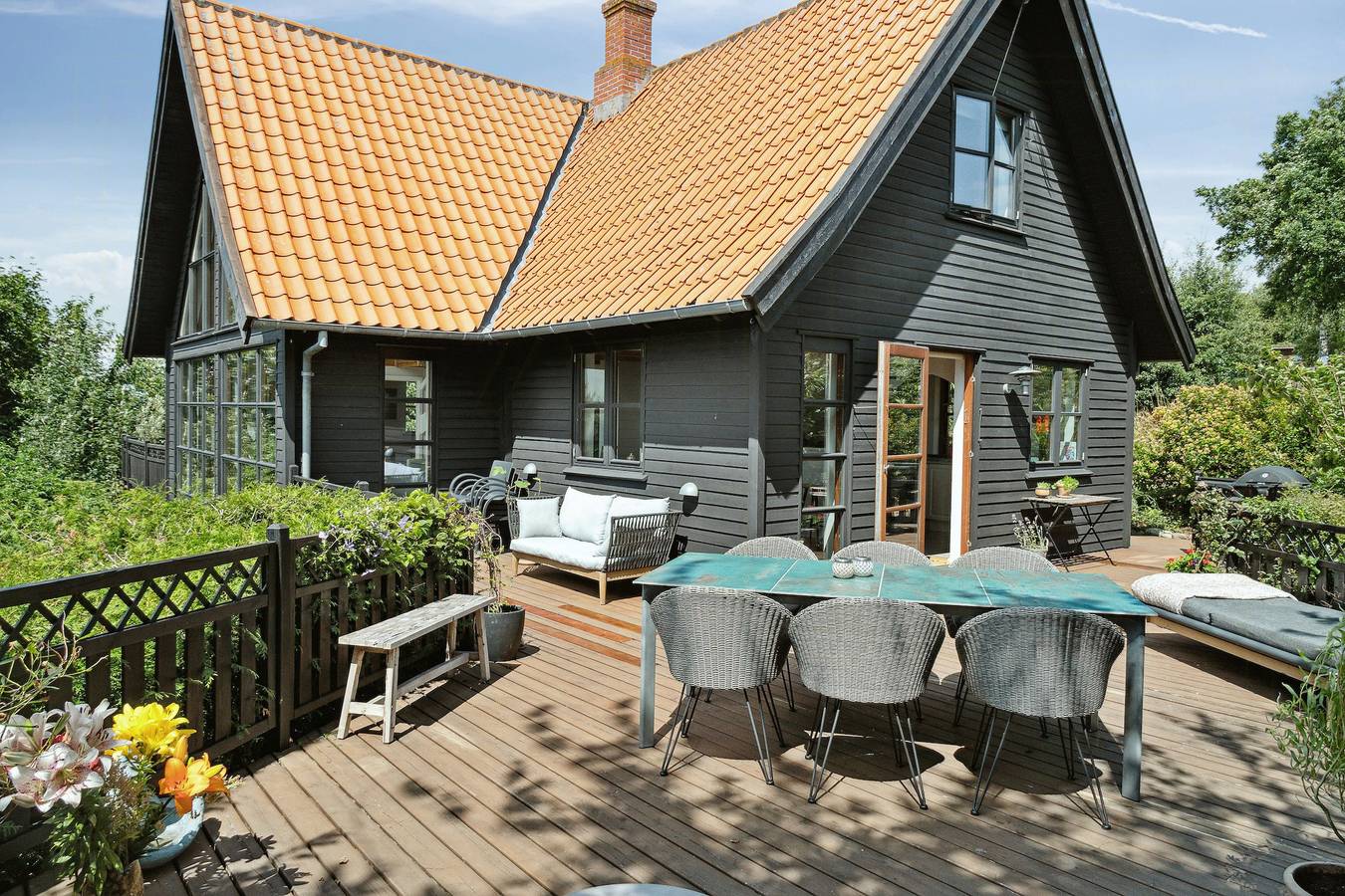 Großes Ferienhaus mit herrlicher Aussicht in Hasle, Bornholm