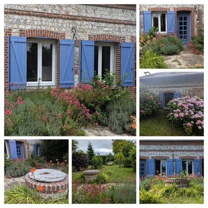 Gîte pour 2 personnes, avec jardin à Saint-Martin-aux-Buneaux