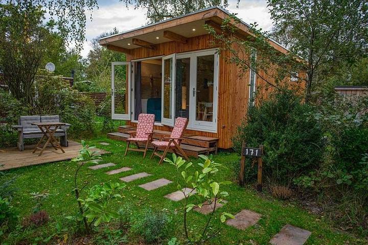 Ferienhaus für 4 Personen, mit Terrasse und Garten in Sint Maartensvlotbrug