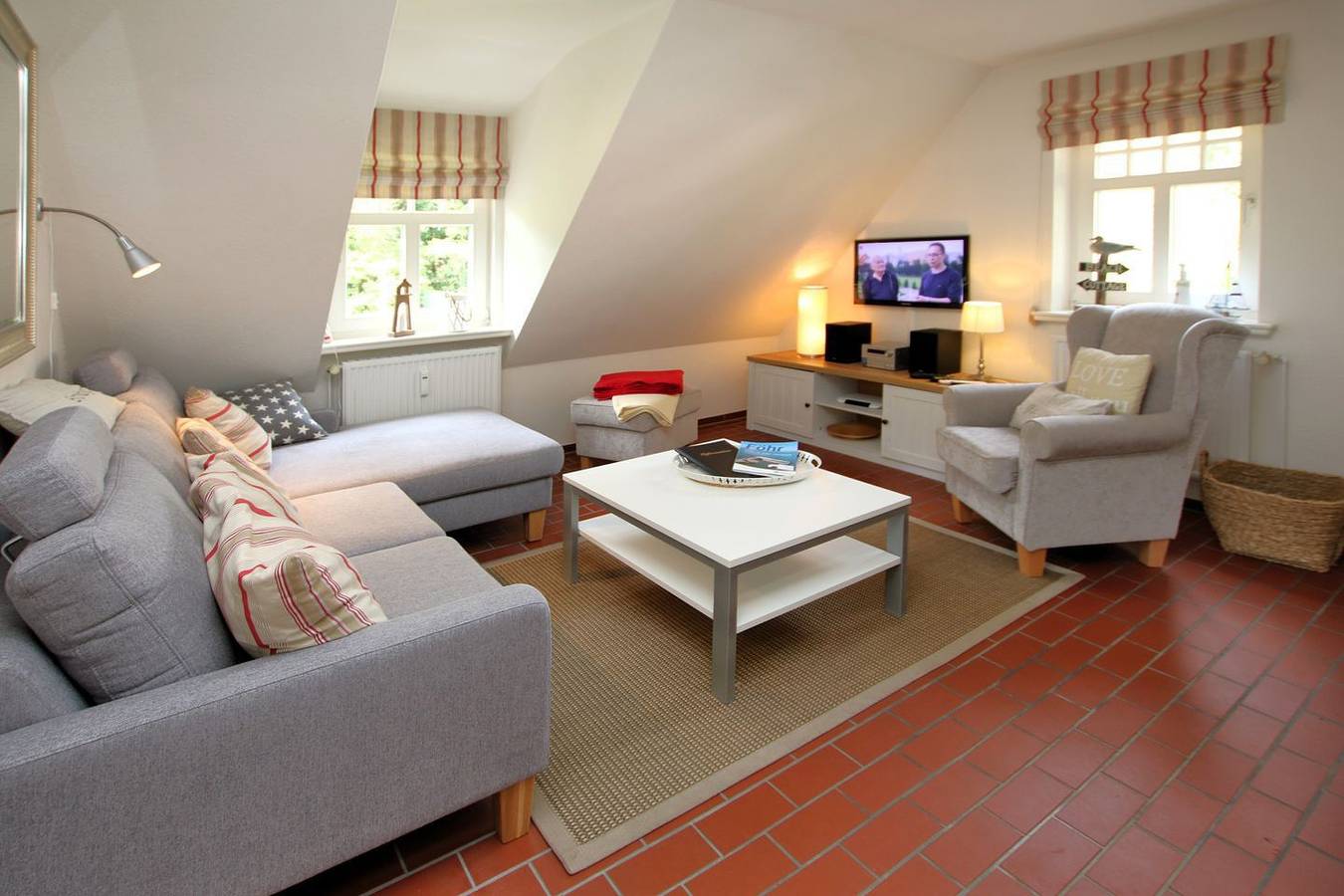 Ganze Wohnung, Ferienwohnung für 2 Personen auf ca. 45m² im Og und Dg in Wyk auf Föhr (Stadt), Wyk auf Föhr