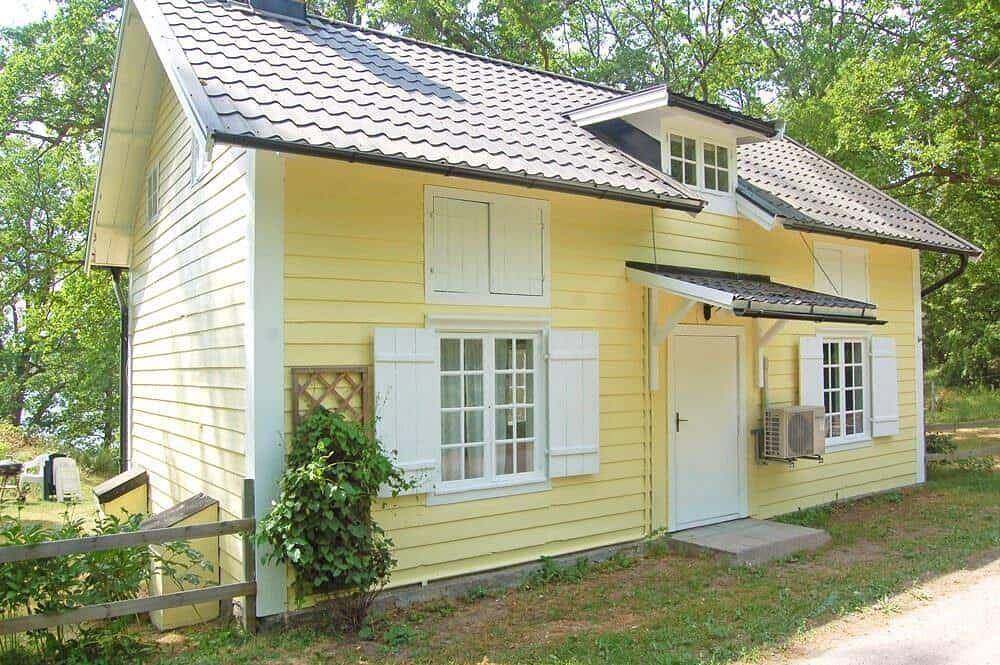 Ferienhaus für 4 Personen mit Terrasse in Gamleby, Västervik und Umgebung