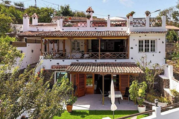 Casa rural para 6 personas, con balcón en Valleseco