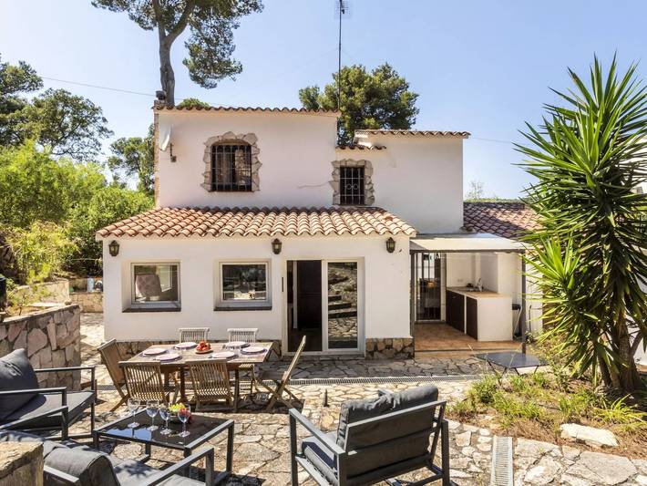 Villa pour 6 personnes, avec jardin à Tamariu