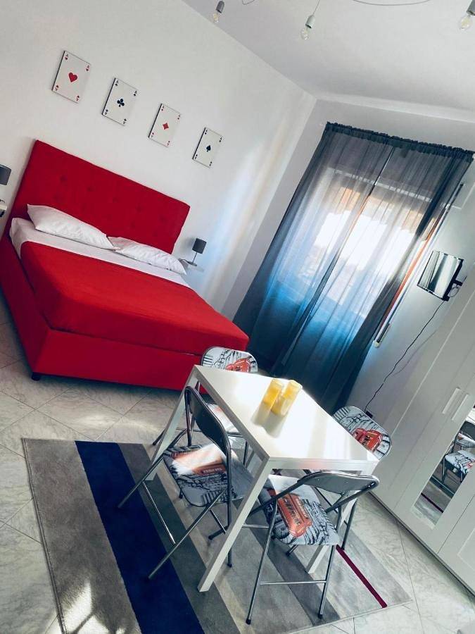 Chambre d’hôte pour 4 personnes, avec vue et balcon à Ercolano