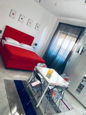 Chambre d’hôte pour 4 personnes, avec vue et balcon à Ercolano