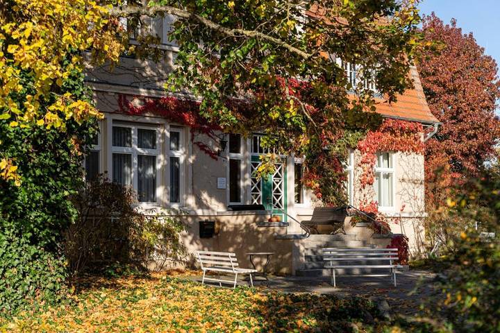 Ferienwohnung für 3 Personen, mit Terrasse und Garten sowie Sauna und Ausblick