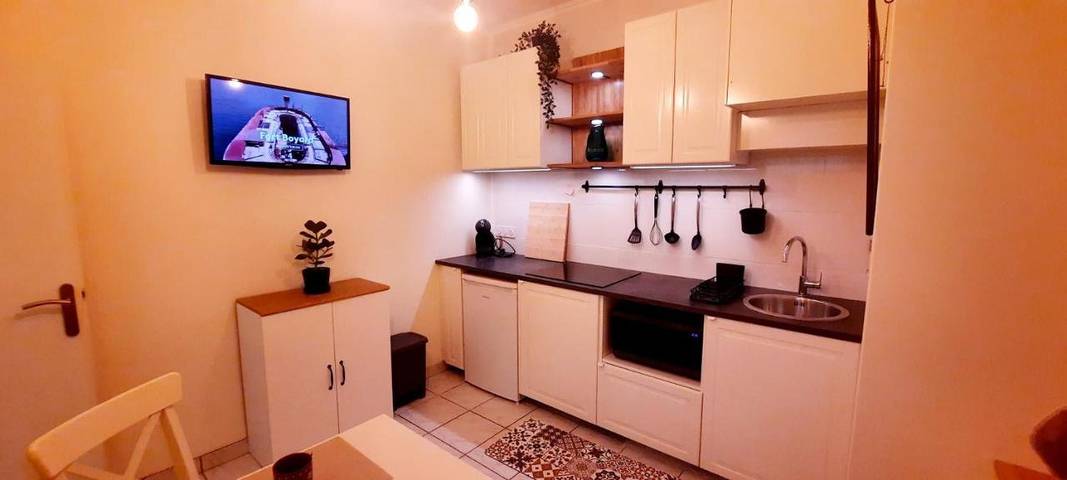 Appartement de vacances pour 2 personnes, avec jardin