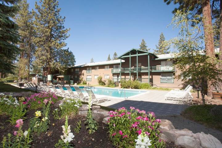 Station pour 4 personnes, avec jardin ainsi que jacuzzi et piscine, animaux acceptés à South Lake Tahoe - 2