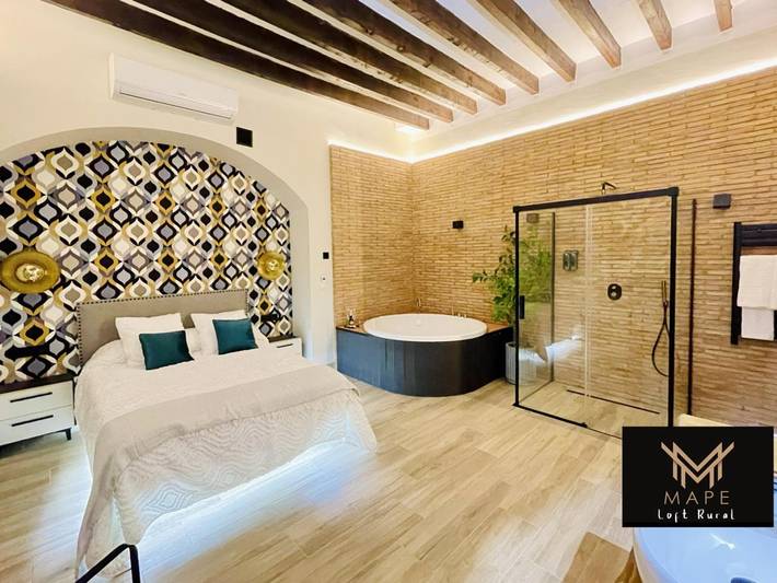 Apartamento rural para 2 personas en Algar