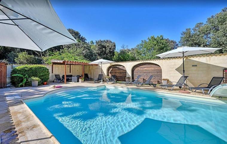 Maison d’hôte pour 3 personnes, avec jardin ainsi que jacuzzi et piscine à Corbès - 3